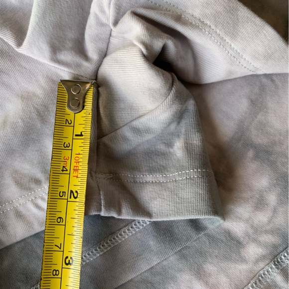 NWT Victoria's Secret PINK Active White and Gray Small Cotton High Waist V Skort - Picture 12 of 14